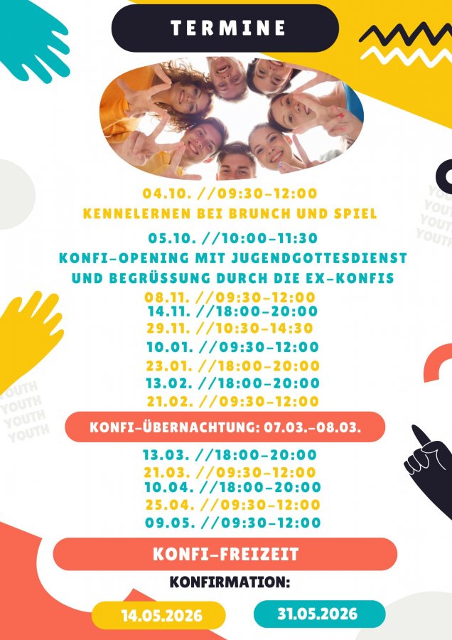 Das neue Konfirmationsjahr 2025/2026 beginnt